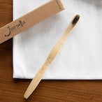 画像をギャラリービューアに読み込む, Just Smile 竹歯ブラシ チャーコル(竹炭入り)上勝~KAMIKATSU~ 4本セット/ Four Pack