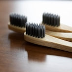 画像をギャラリービューアに読み込む, Just Smile 竹歯ブラシ チャーコル(竹炭入り)上勝~KAMIKATSU~ 4本セット/ Four Pack